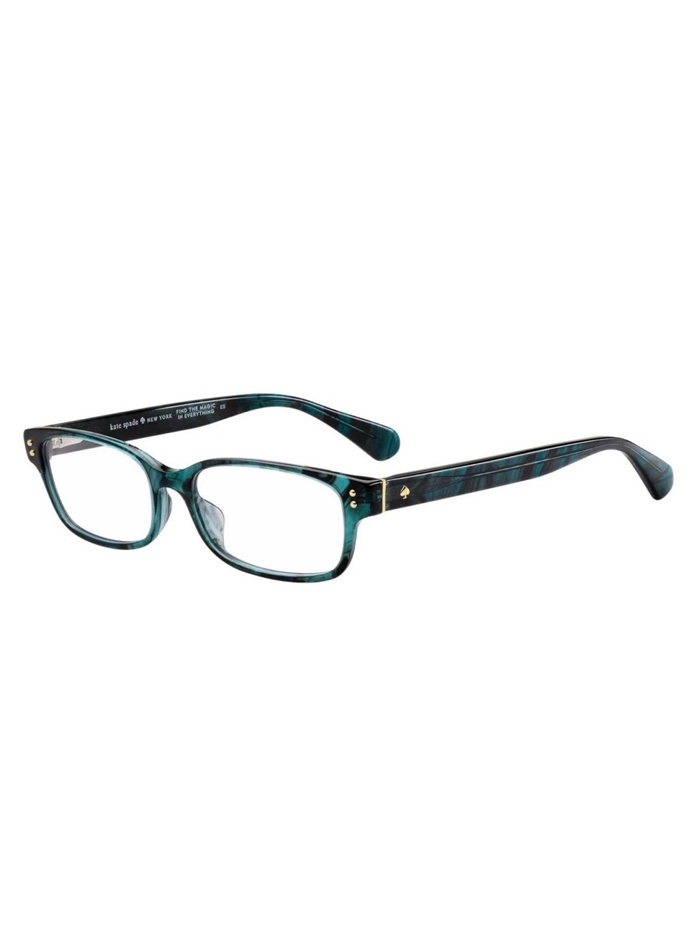 Kate Spade LucyAnn2 1ED Green Eyeglass Frames Eyeglasses 15-16-140 New